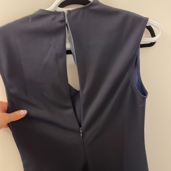 Pencil dress, navy, great for work professionals - Picture 3 of 5